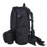 Рюкзак тактический мужской Tactical Backpack B08 Черный 55 л с 3 съемными подсумками MOLLE для военных, туризма, охоты и рыбалки