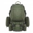 Рюкзак тактический мужской Tactical Backpack B08 Oliva 55 л с 3 съемными подсумками MOLLE для военных, туризма, охоты и рыбалки