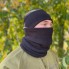 Баф флисовый зимний M-KET Черный военный тактический защитный шарф маска с затяжкой размер универсальный