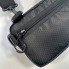 Сумка-бананка мужская "пчелиные соты" M-KET с регулируемым ремнем и липучкой для шевронов 20 х 13.5 х 5 см Черный