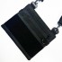 Сумка мессенджер через плечо M-KET черная 27x22 см – tactical городская сумка для документов и аксессуаров
