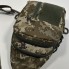 Тактическая военная сумка мессенджер через плечо M-KET Пиксель для документов и аксессуаров с ремнем и липучкой для шевронов