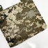 Тактическая военная сумка трапеция M-KET Пиксель для документов и аксессуаров с ремнем через плечо и липучкой для шевронов