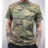 Тактическая военная футболка M-KET Мультикам трикотаж стрейч кулир 95% хлопок 5% эластан размер 46