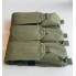 Подсумок для магазинов АК тройной закрытый M-KET Оливковый ВСУ военный штурмовой держатель на пояс разгрузочную систему РПС на MOLLE на 3 магазина