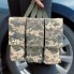 Подсумок для магазинов АК тройной закрытый M-KET Пиксель ВСУ военный штурмовой держатель на пояс разгрузочную систему РПС на MOLLE на 3-6 магазинов