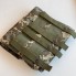 Подсумок для магазинов АК тройной закрытый M-KET Пиксель ВСУ военный штурмовой держатель на пояс и РПС на MOLLE с кнопками на 3 магазина