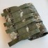 Подсумок для магазинов АК тройной закрытый M-KET Пиксель ВСУ военный штурмовой держатель на пояс и РПС на MOLLE с кнопками на 3 магазина