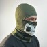 Военная балаклава подшлемник M-KET Оливковый тактическая с DTF принтом трикотаж стрейч кулир размер 56-58