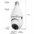 Камера видеонаблюдения для дома с записью в форме лампочки CAM L1 E27 WIFI IP 355/90° поворотная c удаленным доступом датчик движения ночная съемка и микрофон