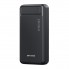 Внешний аккумулятор для телефона и гаджетов Power Bank AWEI P6K портативное зарядное устройство на 20000 мАч 2 USB порта micro-USB и Type-C (49093)