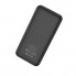 Внешний аккумулятор Power Bank HOCO J52 Premium 10000 mAh портативное зарядное устройство для телефона и гаджетов с индикатором на 2 USB Черный