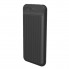Внешний аккумулятор Power Bank HOCO J52 Premium 10000 mAh портативное зарядное устройство для телефона и гаджетов с индикатором на 2 USB Черный