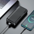 Портативная зарядная батарея Power Bank BOROFONE J27A внешний аккумулятор павербанк 20000 mAh (2xUSB + Type-C) Черный
