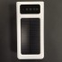 Внешний аккумулятор Power Bank 309 30000 Mah портативное зарядное устройство на солнечной батарее с LED дисплеем 2 USB переходники USB/Type-C/MicroUSB/Lightning 
