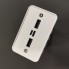 Внешний аккумулятор Power Bank 309 30000 Mah портативное зарядное устройство на солнечной батарее с LED дисплеем 2 USB переходники USB/Type-C/MicroUSB/Lightning 