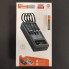 Внешний аккумулятор Power Bank 309 30000 Mah портативное зарядное устройство на солнечной батарее с LED дисплеем 2 USB переходники USB/Type-C/MicroUSB/Lightning 