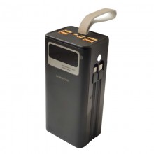 Внешний аккумулятор Power Bank Borofone DBT35A портативное зарядное устройство на 40000 mAh PD22,5W с быстрой зарядкой и фонариком + кабеля Type-C и Lightning Внешний аккумулятор Power Bank Borofone DBT35A портативное зарядное устройство на 40000 mAh PD22,5W с быстрой зарядкой и фонариком + кабеля Type-C и Lightning