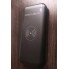 Внешний аккумулятор Power Bank Grunhelm GP-45AB Черный 10000 mAh портативное зарядное устройство для телефона с беспроводной зарядкой 