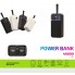 Внешний портативный аккумулятор Power Bank GRUNHELM GP-40BQC 22.5W PD22,2W+QC зарядное устройство на 40000 mAh с быстрой зарядкой USB/Type C