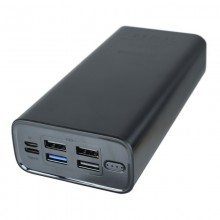 Внешний аккумулятор для телефона и гаджетов HYTECH 18 PD HP-S30PD 30000 mAh портативное зарядное устройство на 4 USB/micro-USB/Type-C быстрая зарядка 3,1 А Внешний аккумулятор для телефона и гаджетов HYTECH 18 PD HP-S30PD 30000 mAh портативное зарядное устройство на 4 USB/micro-USB/Type-C быстрая зарядка 3,1 А