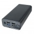 Внешний аккумулятор для телефона и гаджетов HYTECH 18 PD HP-S30PD 30000 mAh портативное зарядное устройство на 4 USB/micro-USB/Type-C быстрая зарядка 3,1 А