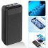 Внешний аккумулятор Power Bank Lenyes PX233 20000 Mah портативное зарядное устройство на 2 USB с индикаторами уровня заряда