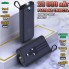 Внешний аккумулятор Power Bank Lenyes PX268 20000 Mah портативное зарядное устройство 2 USB переходники micro-USB/Type-C/Lightning + фонарик