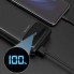 Внешний аккумулятор Power Bank Lenyes PX298D 22.5W 20000 Mah портативное зарядное устройство с LED дисплеем 2 USB с быстрой зарядкой QC3+PD