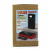 Внешний аккумулятор для телефона и гаджетов Power Bank UKC 8058 Solar Charger портативное зарядное устройство на 20000 мАч с солнечной панелью 4 USB 3 переходника (48975)