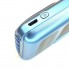 Внешний аккумулятор Power Bank UKC 8285 10000 mAh портативное зарядное устройство на солнечной батарее с LED дисплеем 4 переходники USB/Type-C/MicroUSB/Lightning 
