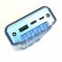 Внешний аккумулятор Power Bank UKC 8412 20000 mAh портативное зарядное устройство на солнечной батарее с LED дисплеем 4 переходники USB/Type-C/MicroUSB/Lightning 