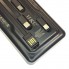 Внешний аккумулятор Power Bank UKC 8412 Black 20000 mAh портативное зарядное устройство на солнечной батарее с LED дисплеем 4 переходники USB/Type-C/MicroUSB/Lightning 