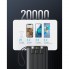 Внешний аккумулятор Power Bank Veger C20 Original 20000 mAh портативное зарядное устройство для телефона и гаджетов с LED дисплеем 3 переходники порты USB и Type-C