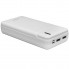 Внешний аккумулятор Power Bank Qsonic AS-P20 Белый 20000mAh портативное зарядное устройство для телефона и гаджетов 2USB-2.1A microUSB и Type-C индикатор LED