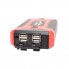 Пусковое устройство для аккумулятора автомобиля High Power Jump Starter JX27 PUMP 99800 mAh и зарядка Power Bank для телефона и ноутбука с фонариком + компрессор