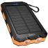 Туристический внешний аккумулятор Power Bank HOCO J164 Platinum Solar 8000mAh 10W - павербанк с солнечной панелью и LED фонариком