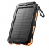 Туристический внешний аккумулятор Power Bank HOCO J164 Platinum Solar 8000mAh 10W - павербанк с солнечной панелью и LED фонариком
