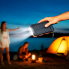 Туристический внешний аккумулятор Power Bank HOCO J164 Platinum Solar 8000mAh 10W - павербанк с солнечной панелью и LED фонариком