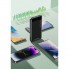 Внешний аккумулятор Power Bank AWEI P37K 10000 Mah портативное зарядное устройство на 2 USB с быстрой зарядкой Micro-USB/Type-C