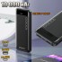Внешний аккумулятор Power Bank AWEI P37K 10000 Mah портативное зарядное устройство на 2 USB с быстрой зарядкой Micro-USB/Type-C