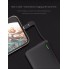 Внешний аккумулятор Power Bank GOLF G73 10000 mAh портативное зарядное устройство для телефона и гаджетов на Андроид и iOS с переходником на Type C и индикатором Черный