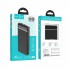 Внешний аккумулятор Power Bank HOCO J59 10000 Mah портативное зарядное устройство для телефона и гаджетов с LED дисплеем на 2 USB Черный