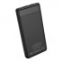 Внешний аккумулятор Power Bank HOCO J59 10000 Mah портативное зарядное устройство для телефона и гаджетов с LED дисплеем на 2 USB Черный