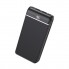 Внешний аккумулятор для телефона и гаджетов Power Bank HOCO J59A портативное зарядное устройство на 20000 мАч на 2 USB зарядка microUSB и Type-C LED дисплей (49110)