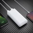 Внешний аккумулятор для телефона Power Bank HOCO J72A Easy travel 20000 mAh портативное зарядное устройство с LED индикатором заряда на 2 USB входы Micro-USB и Type-C Белый