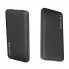 Портативное зарядное устройство Power Bank Lenyes PX191 внешний аккумулятор для телефона и гаджетов на 10000 мА*ч с индикатором заряда на 2 USB Черный