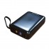 Внешний портативный аккумулятор павербанк LENYES PX270D зарядное устройство Power Bank 20000 mAh PD22,5W + 2 встроенных кабеля