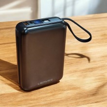 Внешний портативный аккумулятор павербанк LENYES PX270D зарядное устройство Power Bank 20000 mAh PD22,5W + 2 встроенных кабеля Внешний портативный аккумулятор павербанк LENYES PX270D зарядное устройство Power Bank 20000 mAh PD22,5W + 2 встроенных кабеля