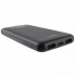 Внешний портативный аккумулятор павербанк XO PB312 зарядное устройство Power Bank 10000 mAh 2xUSB + Type-C Черный